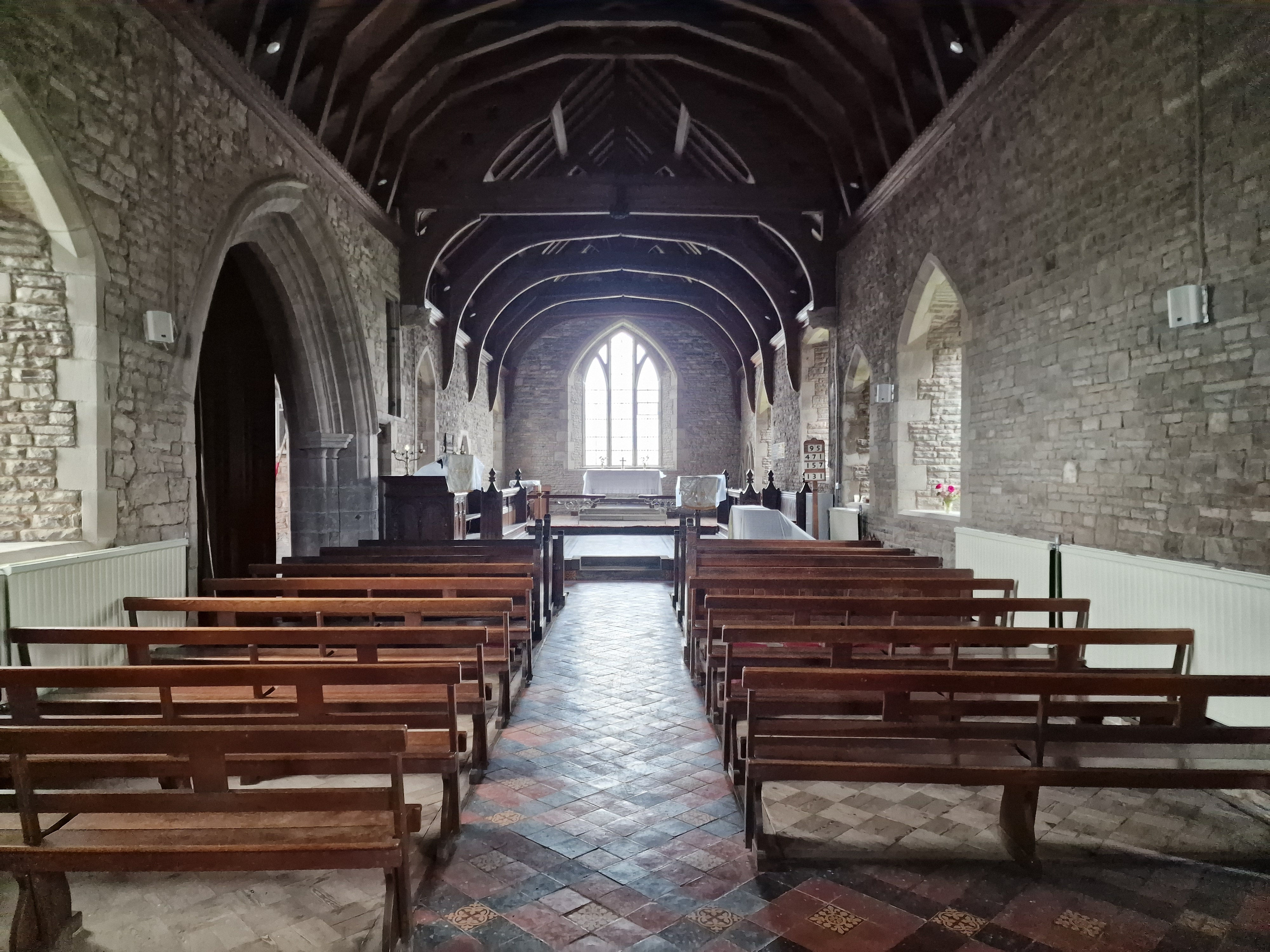 Interior of St Lawrence